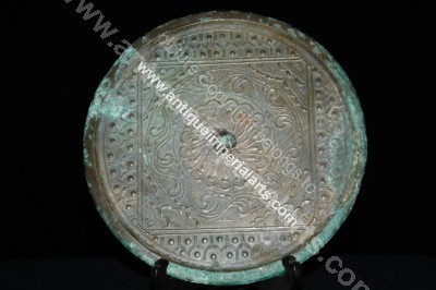 中国古代青铜镜-花卉镜CB12 CB12
