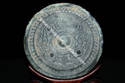 中国古代青铜镜-四乳神兽镜CB5