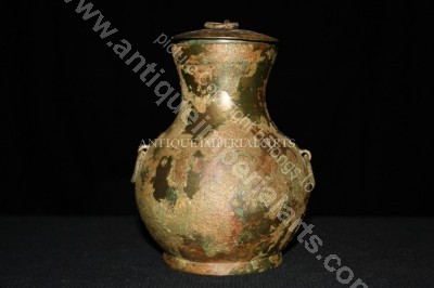 Ancient Chinese Bronze Vessel Hu CB1 CB1