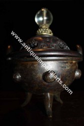 Antique Chinese Bronze Censer BC9
