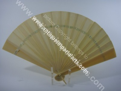 Antique Chinese Carved Ivory Fan CH4 CH4