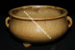 Antique Chinese Crackle Porcelain Censer CP16