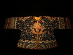 Antique Chinese Dragon Robe Kesi Surcoat  CT61