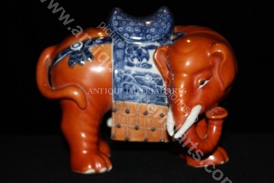 Antique Chinese Porcelain Doucai Elephant CP3 CP3