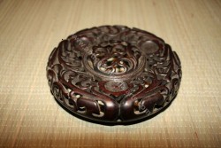 Chinese Wood Carving Censer Stand CW3