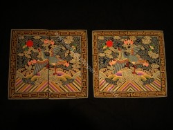 Imperial Chinese Rank Badge Pair CT47