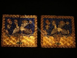 Imperial Chinese Rank Badge Pair CT48