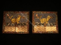 Imperial Chinese Rank Badge Pair CT49