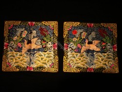 Imperial Chinese Rank Badge Pair CT50