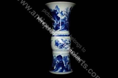 Antique Chinese Blue and White Porcelain Vase CP10 CP10